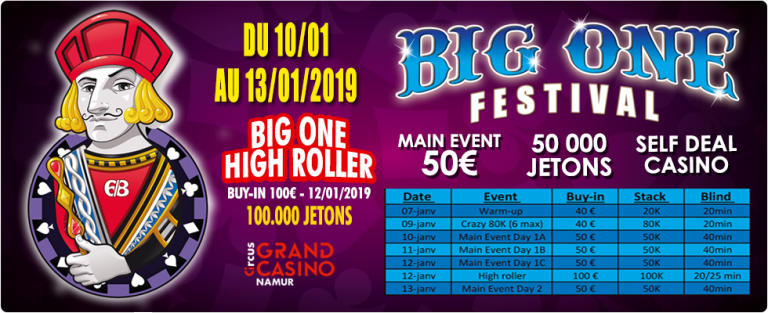 Big One Day 2 , c’est par ici …
