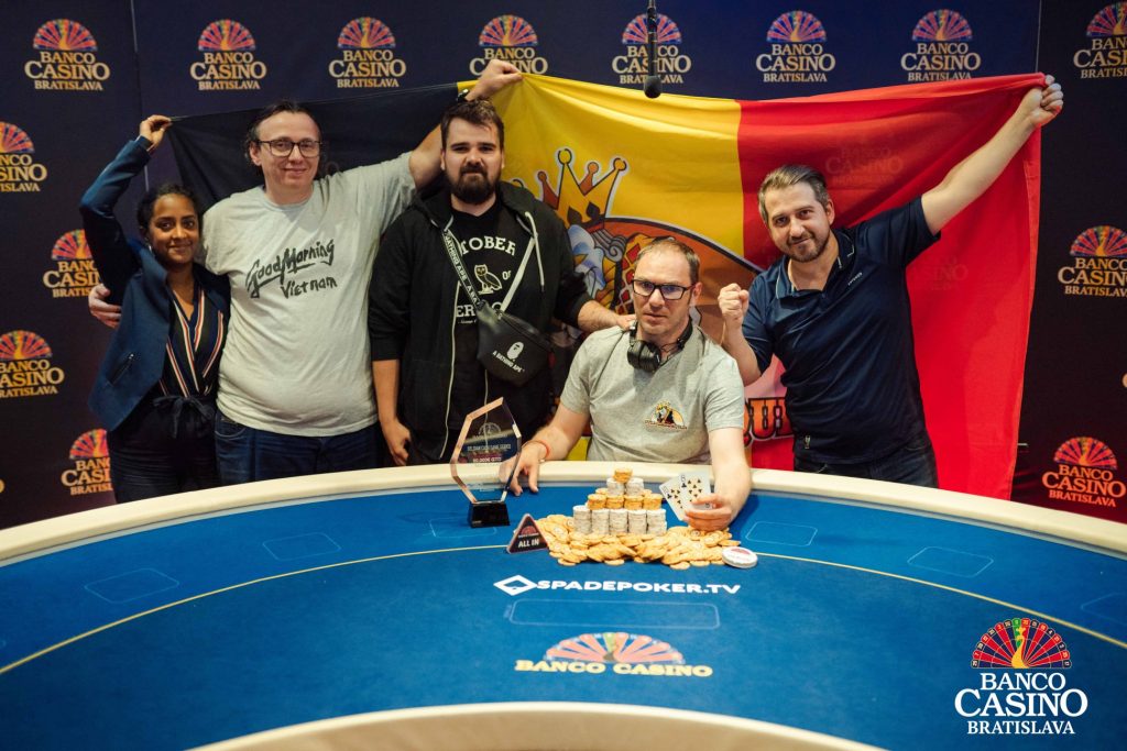 En route vers Bratislava avec Poker Belgique