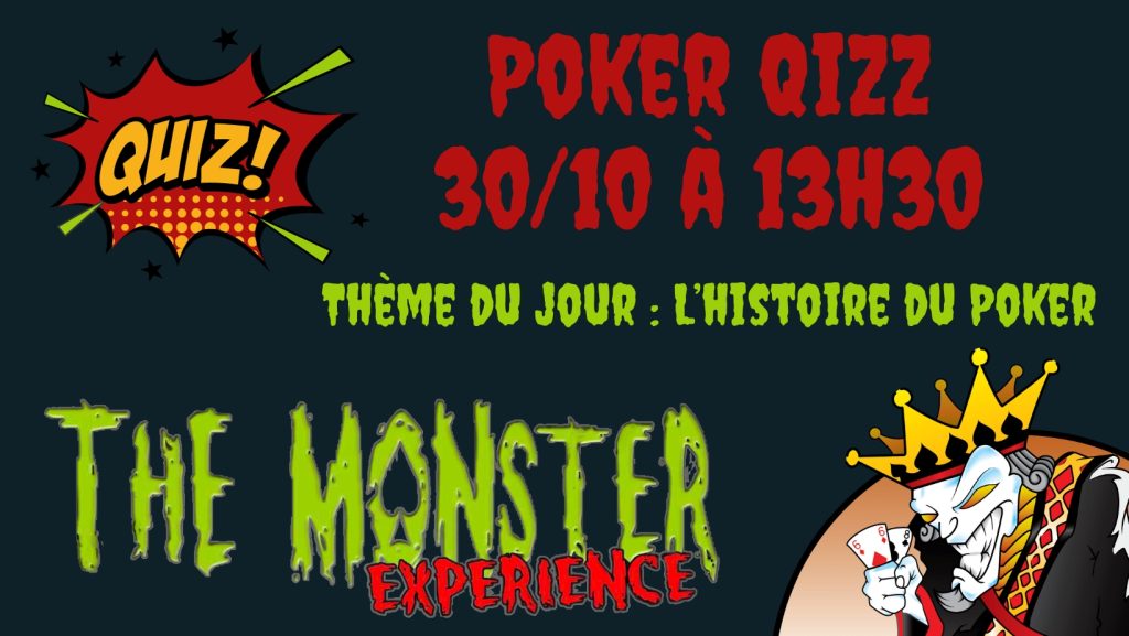 1er Poker Quizz de la semaine sur l'histoire du poker.