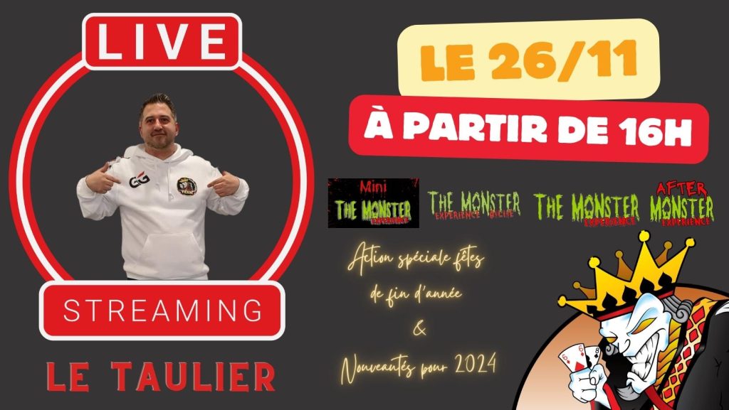 Live spécial avec Leandro ce dimanche 26/11 à partir de 16h!