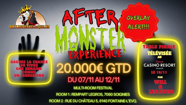 Vendredi c&rsquo;est au choix, nos 2 rooms seront ouvertes pour l&rsquo;After! [OVERLAY ALERT]