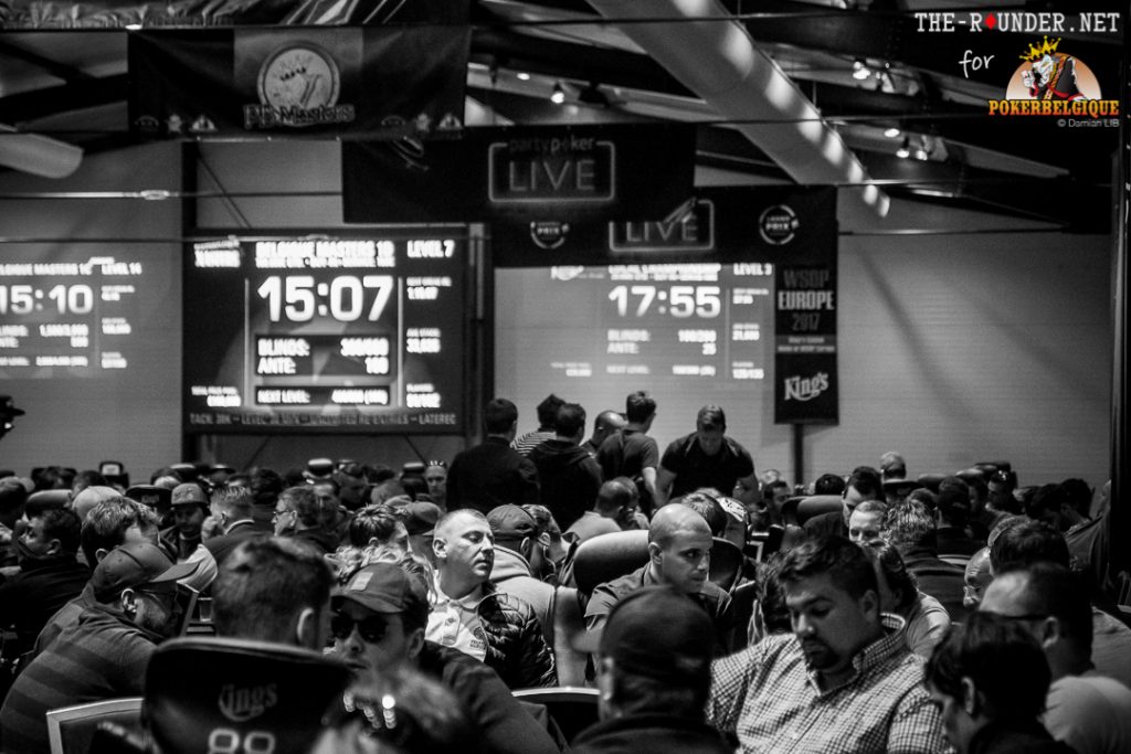 Un peu moins de 600 entrées dans le Main Event, plus de 200 entrées dans le side event du soir